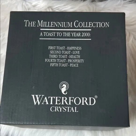 Waterford Millennium Collection Champagne Bottle Coaster NIB - Picture 4 of 5